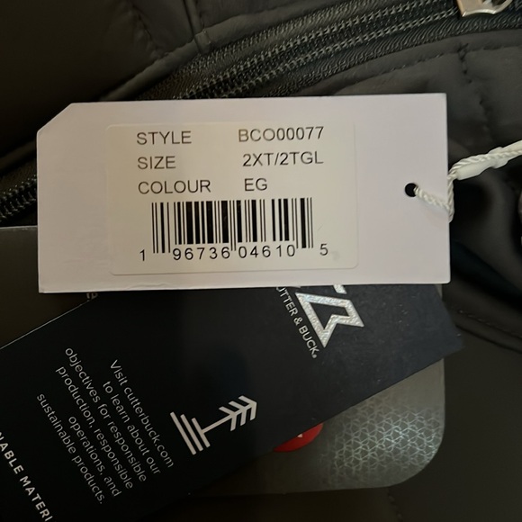 Baltimore Ravens Logo 2XT Jacket NEVER WORN. Brand Cutter & Buck - Picture 3 of 6